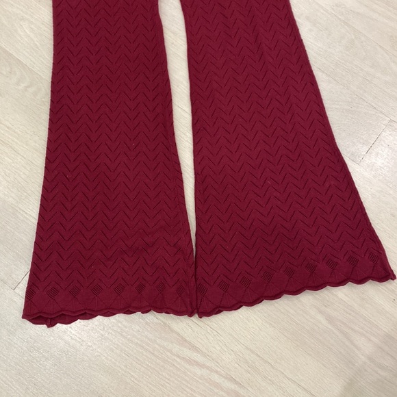 Forever 21 Crochet Knit Pants - Small - Built-in Shorts - Picture 2 of 6